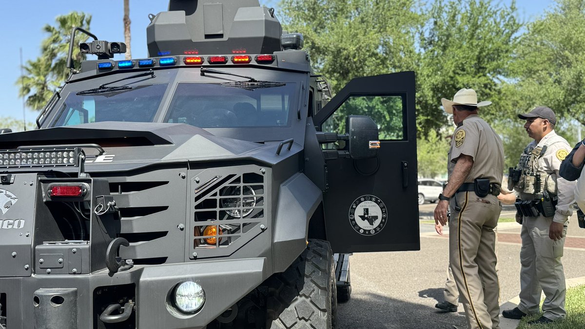 The Rio Grande Valley Texas Anti-Gang Grant awards $2.4 Million to local law enforcement agencies. Keys to APC and Specialty Units were handed off to Hidalgo County Sheriff's Office, Mission Police Department, Edinburg Police Department and Weslaco Police Department.