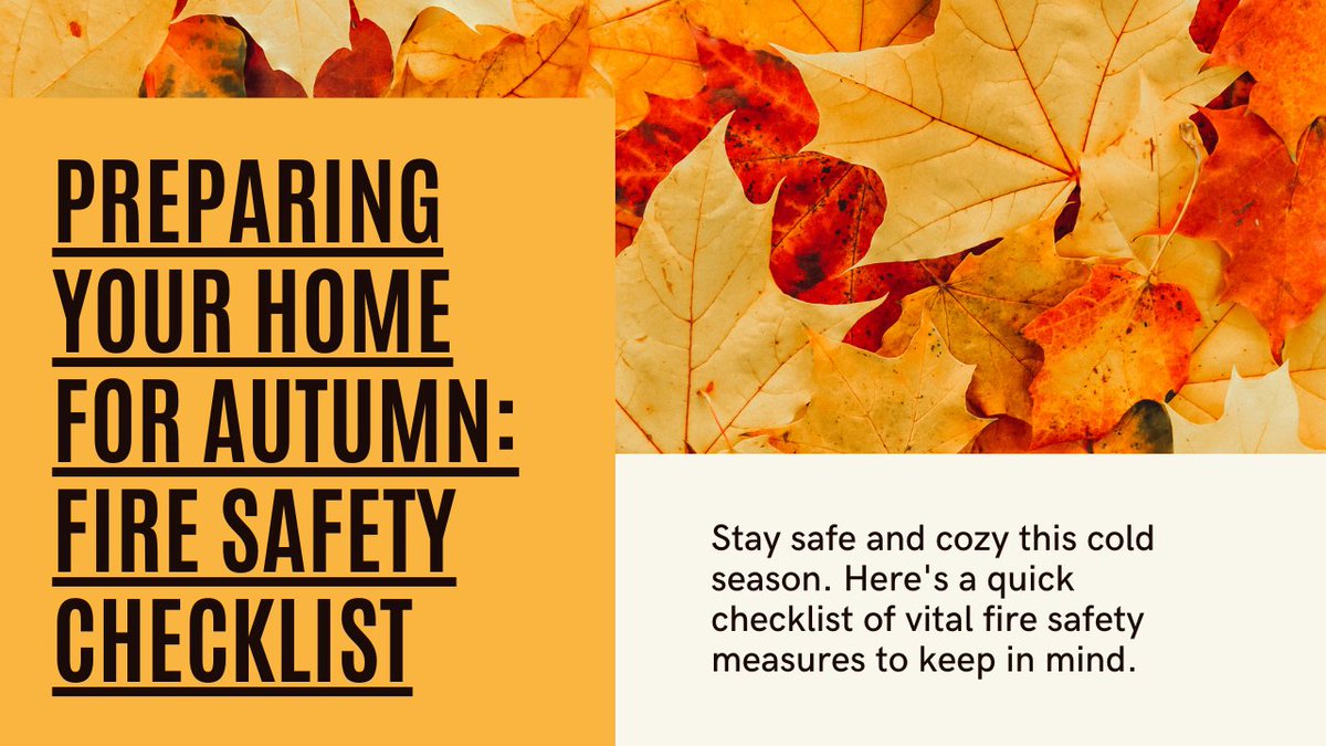 Cooler weather = higher fire risk 🔥🏠 Is your home prepared? Smoke alarms ✔️ Extinguishers ✔️ Heater serviced ✔️ Get the full checklist on our blog! completepumpsandfire.com.au/your-autumn-fi… #firesafety #autumnsafety #preparedness
