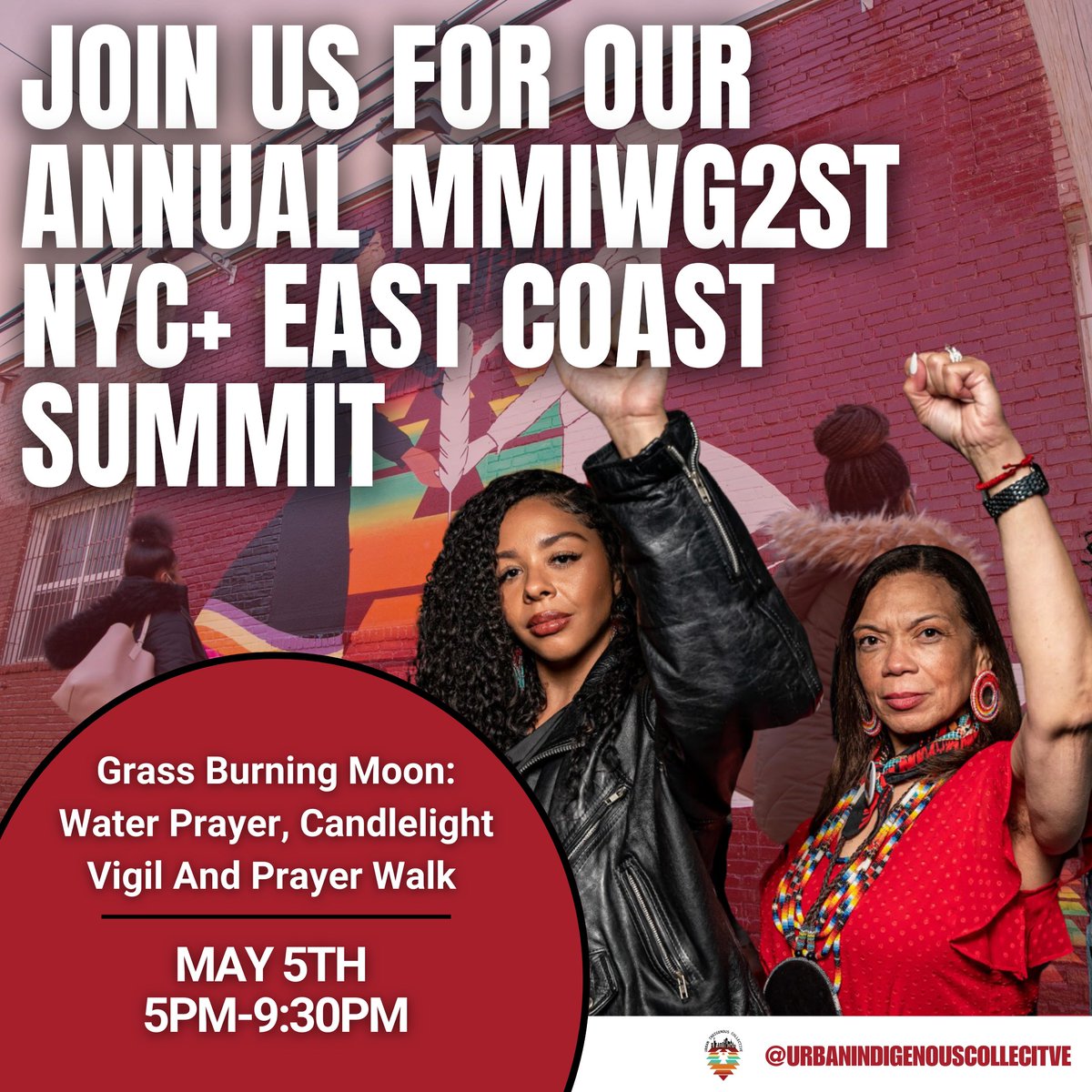 UICollective's tweet photo. 🪶 We are launching the 2024 summit on May 5th on National Day of Awareness for MMIWGT2S+ with Grass Burning Moon: Water Prayer, Candlelight Vigil And Prayer Walk!
Click the link in our LinkTree to RSVP on Eventbrite
#MMIW #MMIR #MMIWGT2S+ #MMIWG #MMIT #MMI2S+ #MMIP #MMIPSUMMIT https://t.co/ZrqvS6eF2X