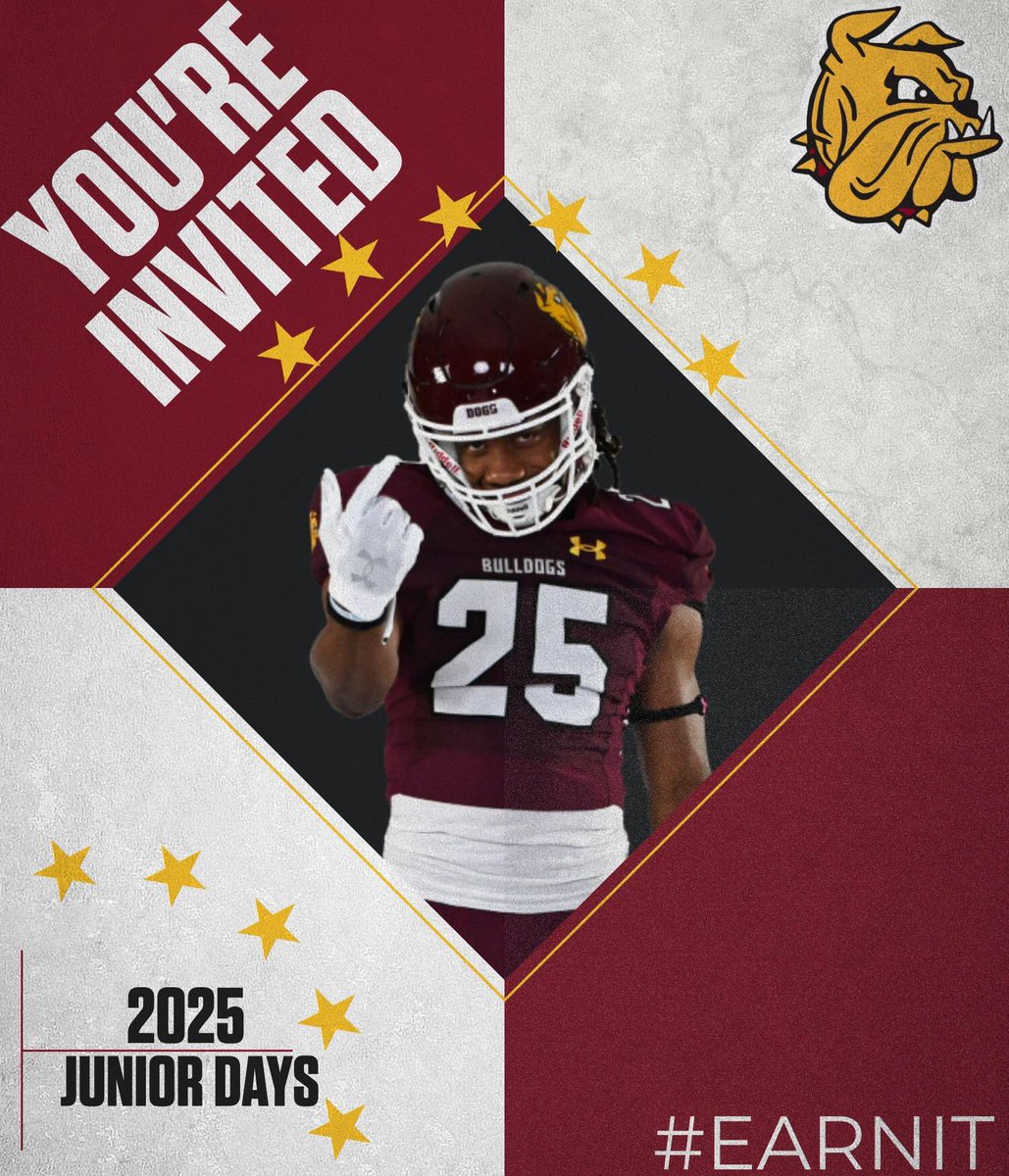 Thank you @CoachLukeOlson for inviting me to the @UMD_Football Junior day! I can’t wait to come down and visit!! @EdinaFBRecruits @EHSHornetsFB