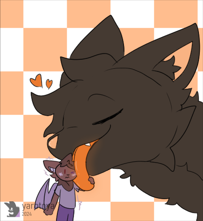 attention from big kitty~