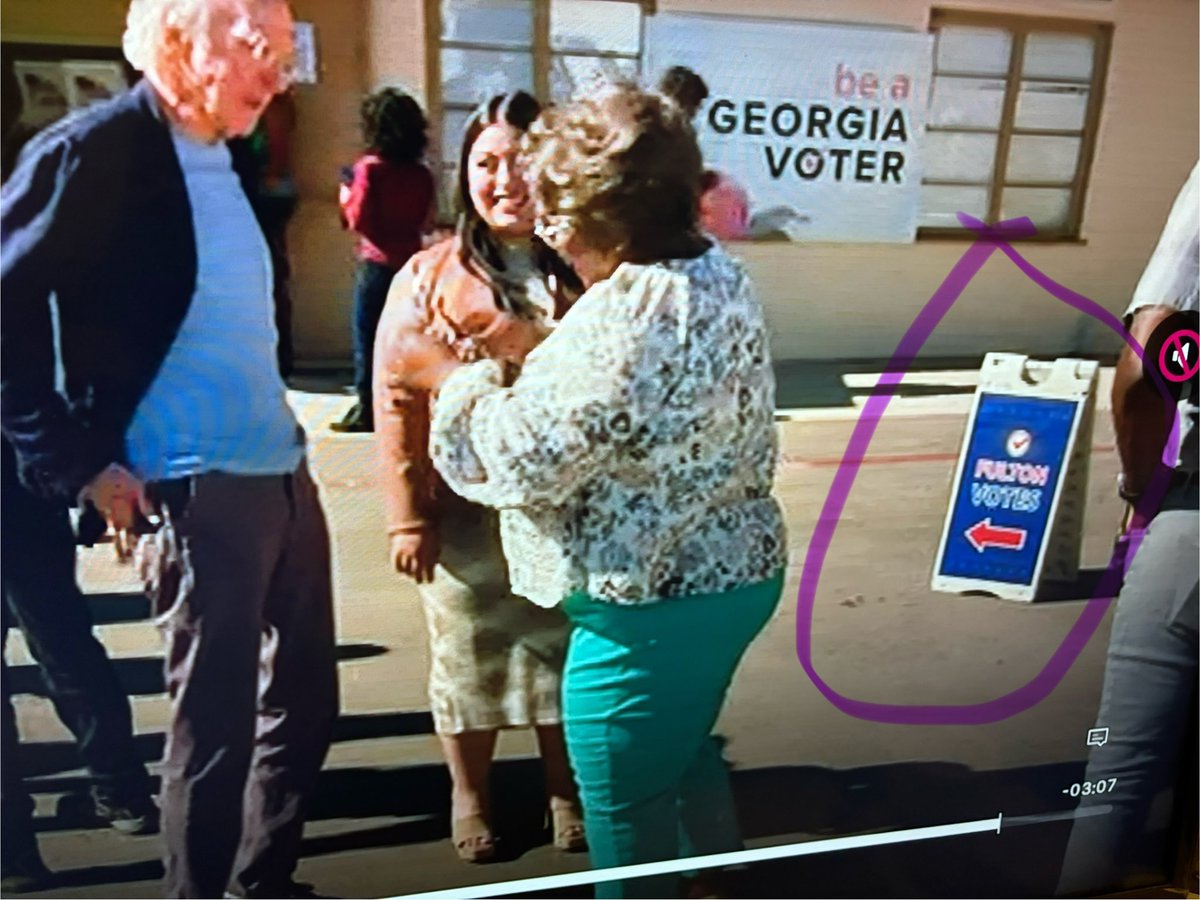 Pretty cool though to see our #FultonVotes branding (or a facsimile thereof) featured in a national program.