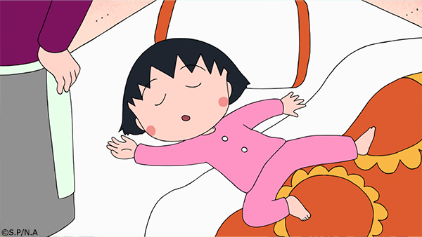 あんたって子は・・・💧
春休みだからって何時まで寝るつもりなの⚡

#ちびまる子ちゃん