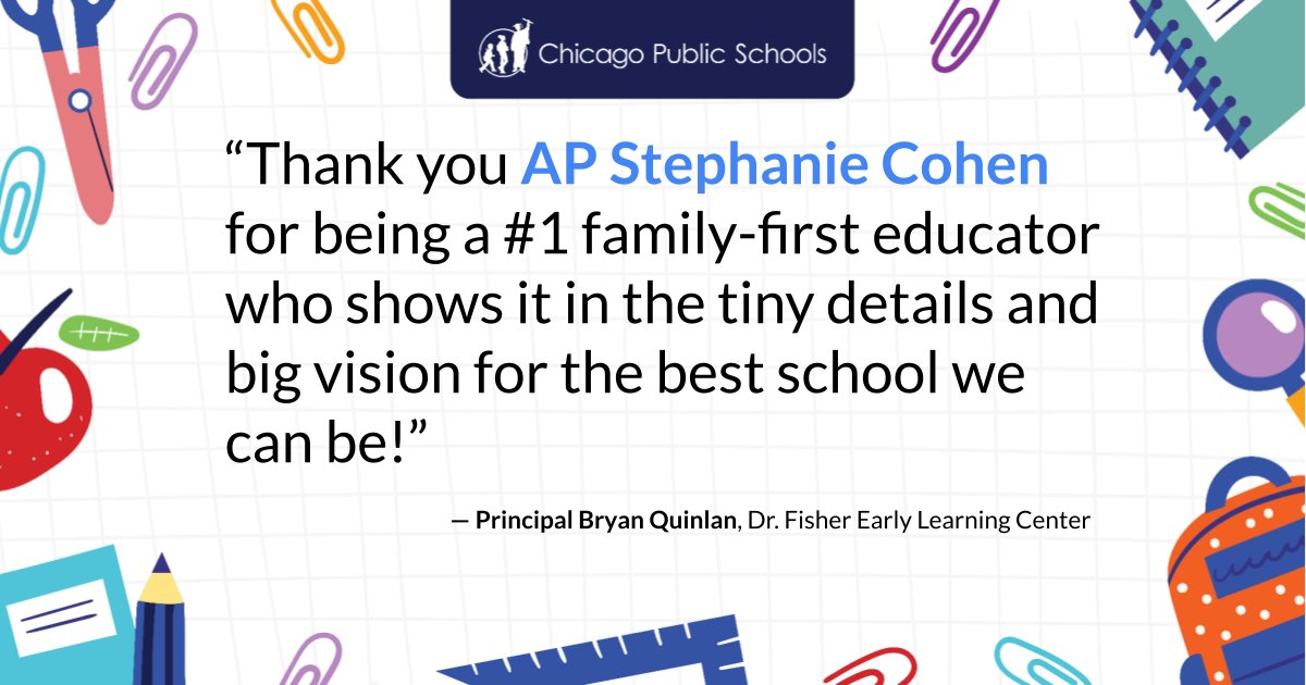 ChiPubSchools's tweet image. It&apos;s #CPSAPWeek24, and we&apos;re spotlighting our amazing Assistant Principals! 

#TheBestAreWithCPS #CPSrunsonaps #APWeek