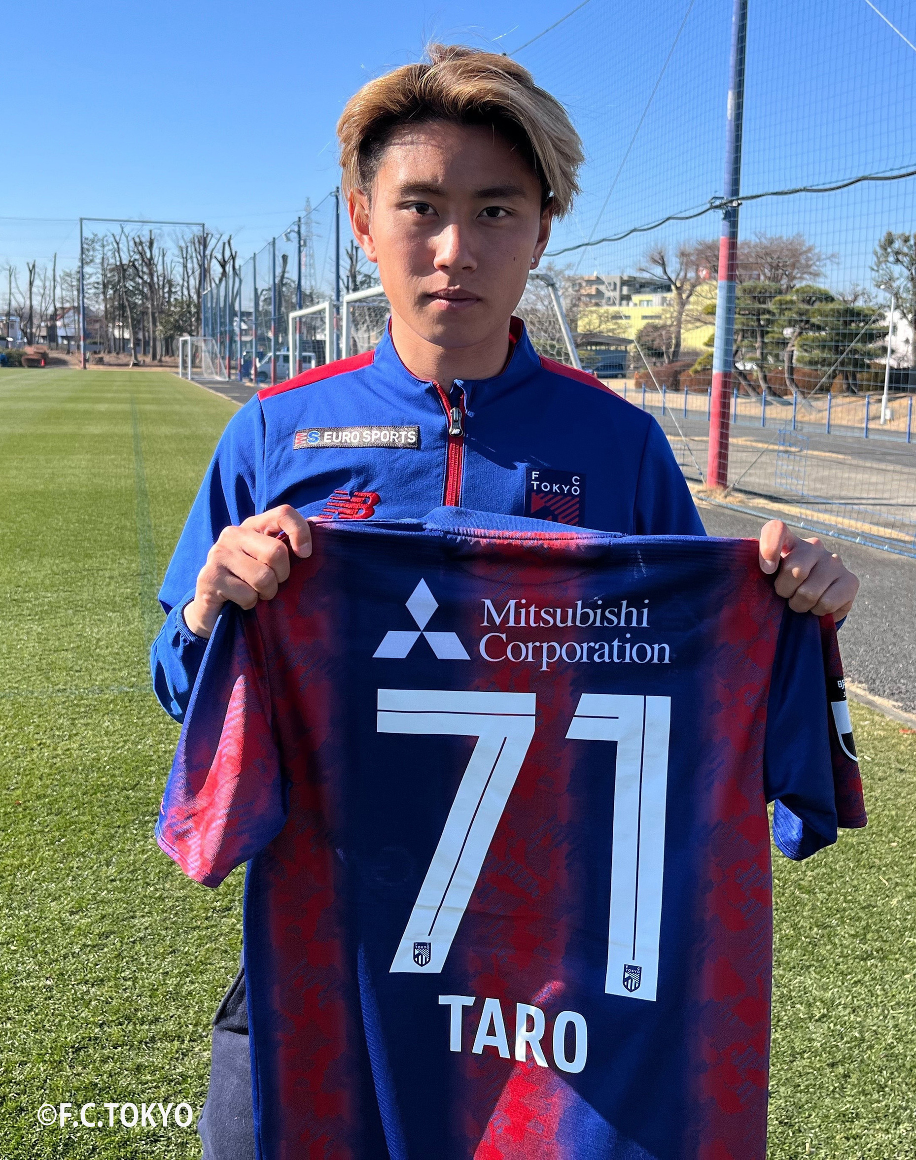 TARO(荒木遼太郎選手) FC東京 ユニフォーム 背番号71 L 重たかっ TARO(荒木遼太郎選手) FC東京 ユニフォーム 背番号71 L 重たかっ