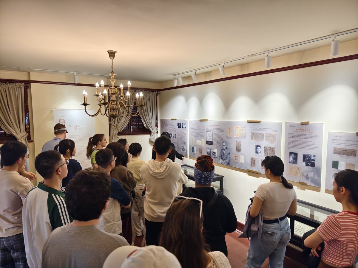 HNC students recently visited the former home of Pearl S. Buck on the Nanjing University campus, where she and her husband held teaching positions.