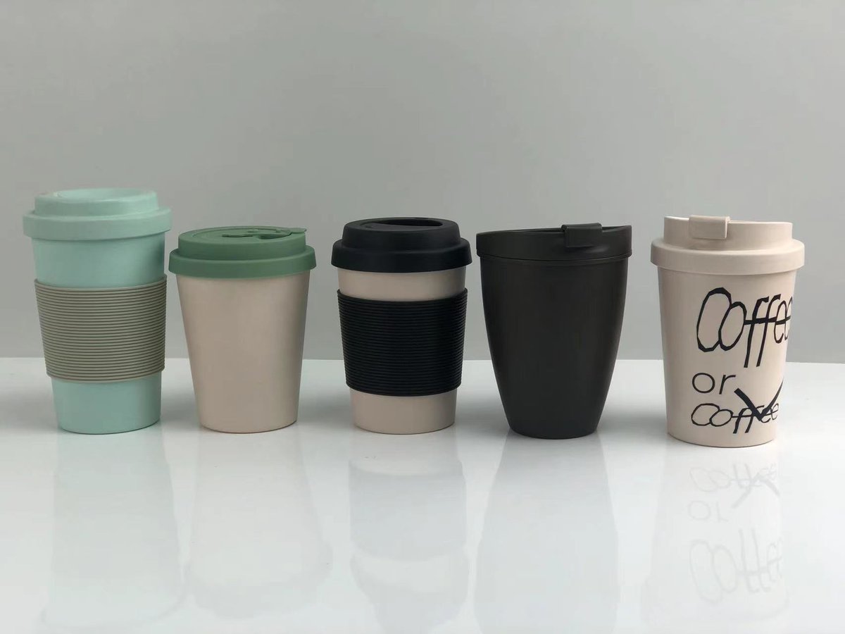♻️Hot style Bamboo fiber/PLA/PP/Wheat straw COFFEE CUPS.
✅Eco friendly,
✅12oZ / 15oZ capacity,
✅Custom color,
✅Custom package,
✅Printing LOGO.

Feel free to contact if further information.
thank you!