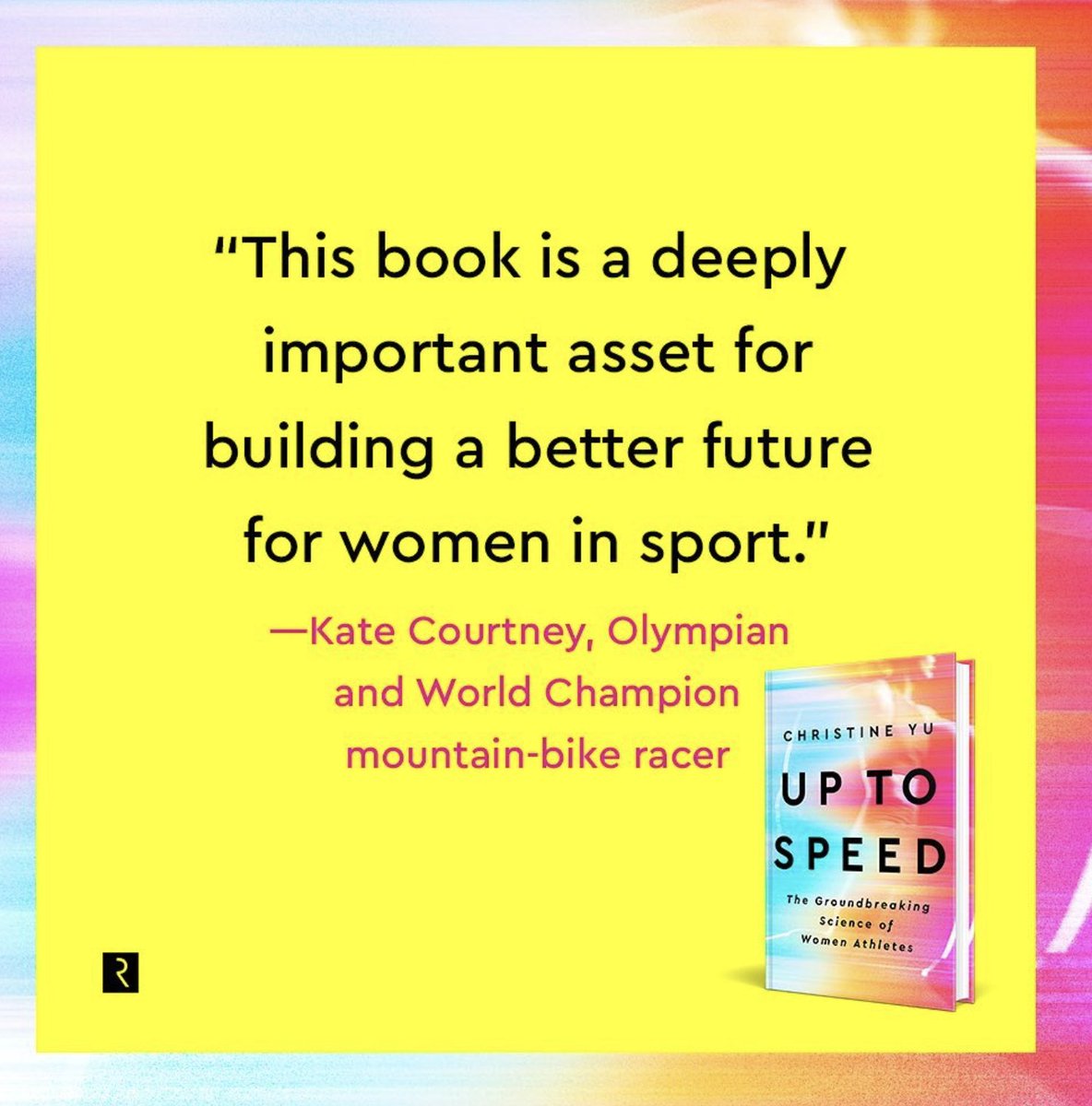 Tomorrow Night LIVE here on X ✍️ Producing 🎬🎤🎬 #HealthStorytelling Join world-renowned journalist @MarynMck for a great discussion w/ Christine Yu @cyu888 about her book 🏃‍♀️ UP TO SPEED🏃‍♀️‍➡️ The Groundbreaking Science of Women Athletes. #BooksWorthReading ⬇️ ⬇️