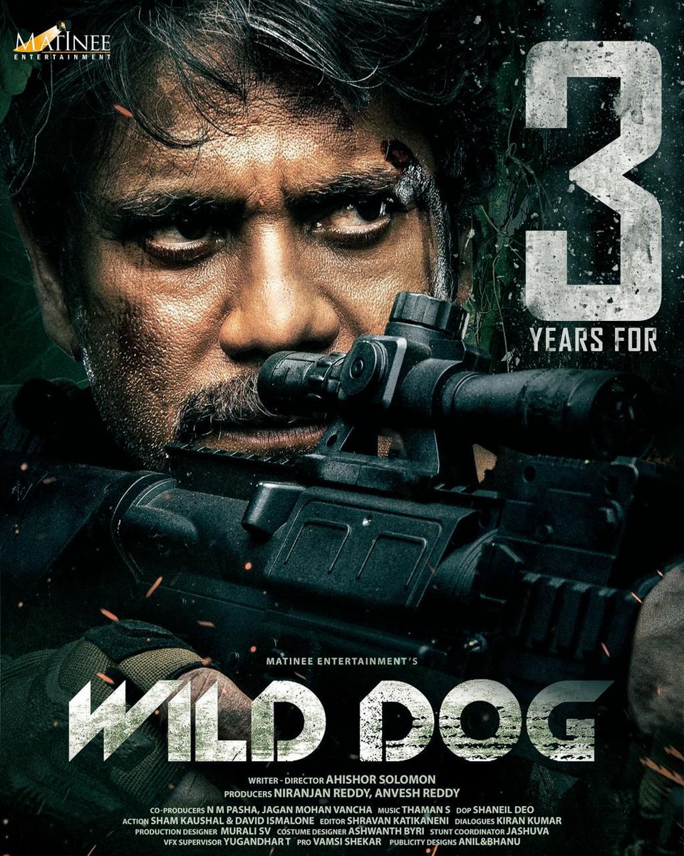 3 years for #WildDog ❤️‍🔥

#3YearsforWildDog