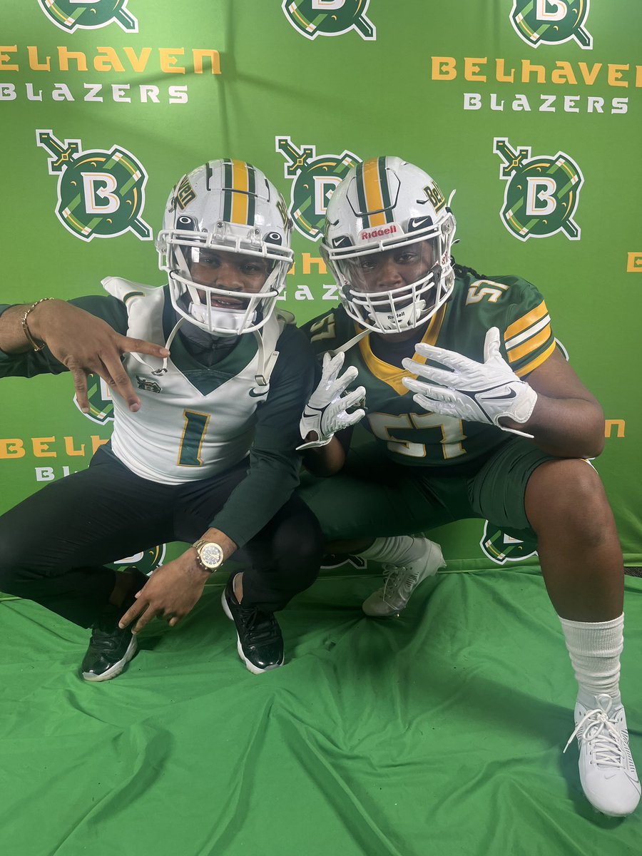 After months of thinking and considering i would like to thank all the coaches who seen my talent and believed im me but ive made my decision and for the next 4 years ill be playing for the University of Belhaven‼️🙋🔰#AGTG