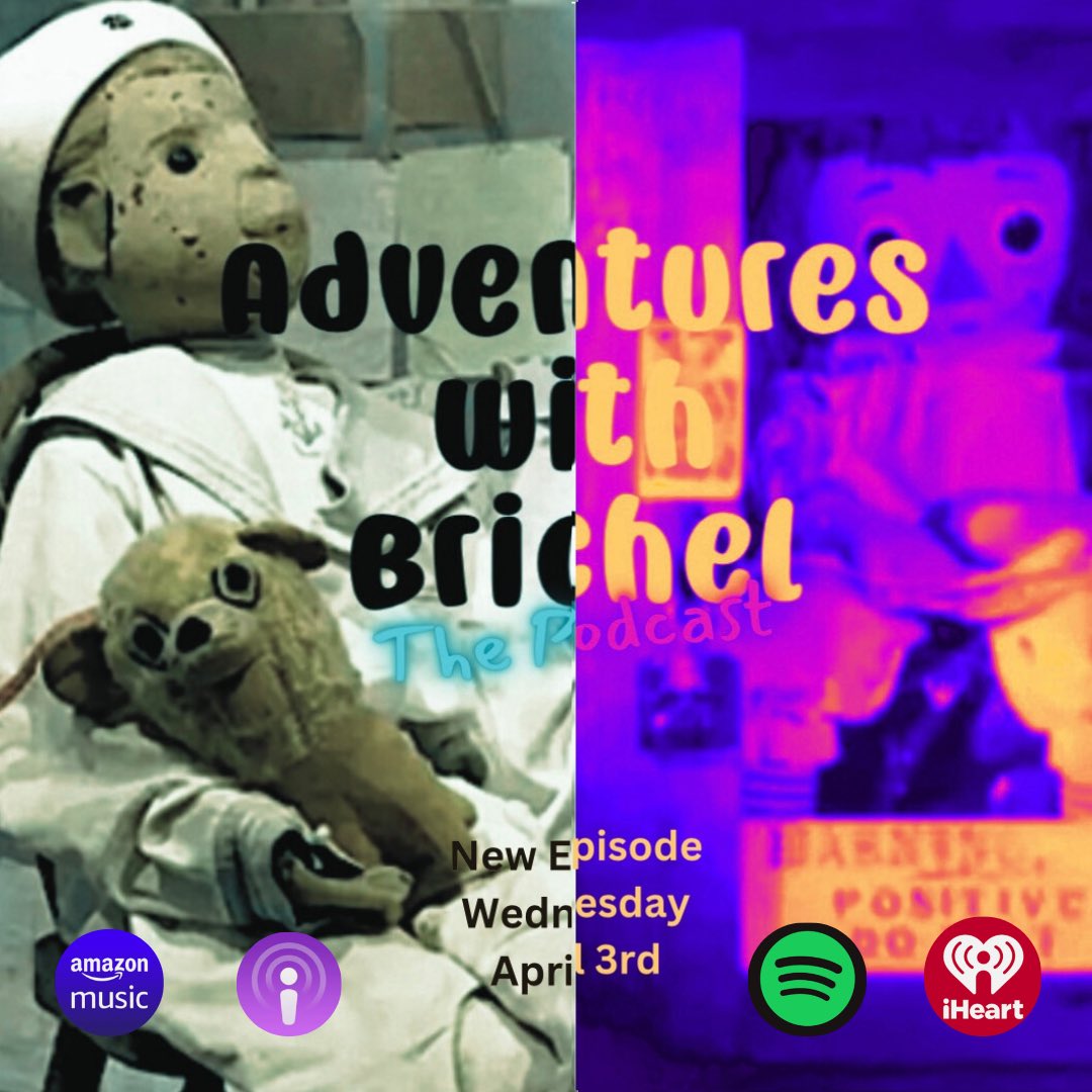 On this season’s finale of “Adventures With Brichel The Podcast” we discuss famous haunted dolls. Make sure to like, subscribe/follow, and download the episodes! Link below 👇🏻 buzzsprout.com/2210183 #adventureteam #brichel #ghosthunters #sleeplessunrest #podcast