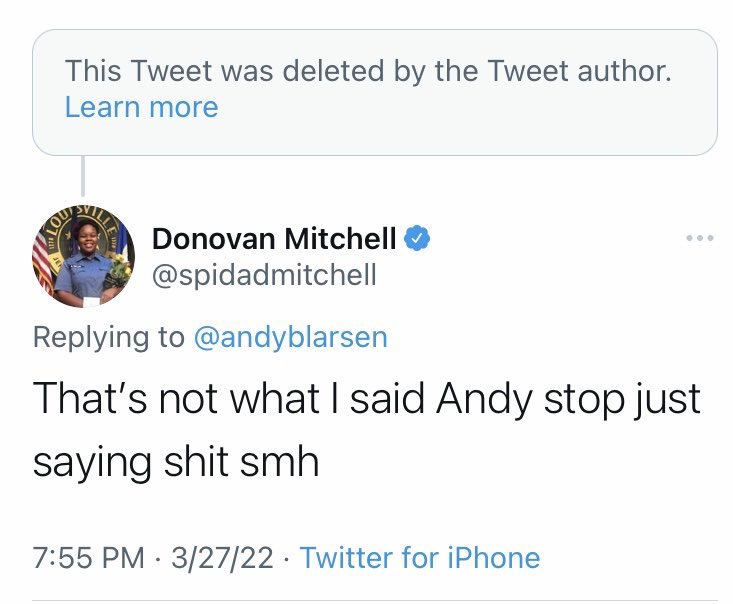MenaceSocietyUT's tweet image. One of Donovan’s best moves in Utah, and he had a lot of great moves.
😂😂😂😂

#Exhausting #ObviouslyISpeculate
#AndyStopJustSayingShitSMH 

#TakeNote #fireblarsen