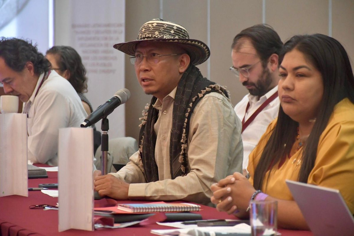 Gracias a @INPImx @SRE_mx por organizar el seminario sobre la implementación de la Declaración de las @UN sobre los Derechos de los Pueblos Indígenas Urge posicionar los Derechos de los Pueblos Indígenas en la agenda pública regional y global @DEELAYUUK @aliciabarcena