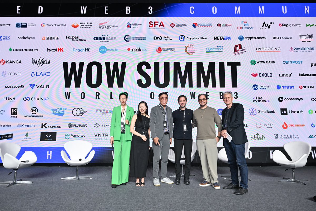 Thank you @WOWsummitWorld for your support and for inviting us on the panel. Great to share ideas with our friends and partners @animocabrands @ysiu Now getting ready for @token2049