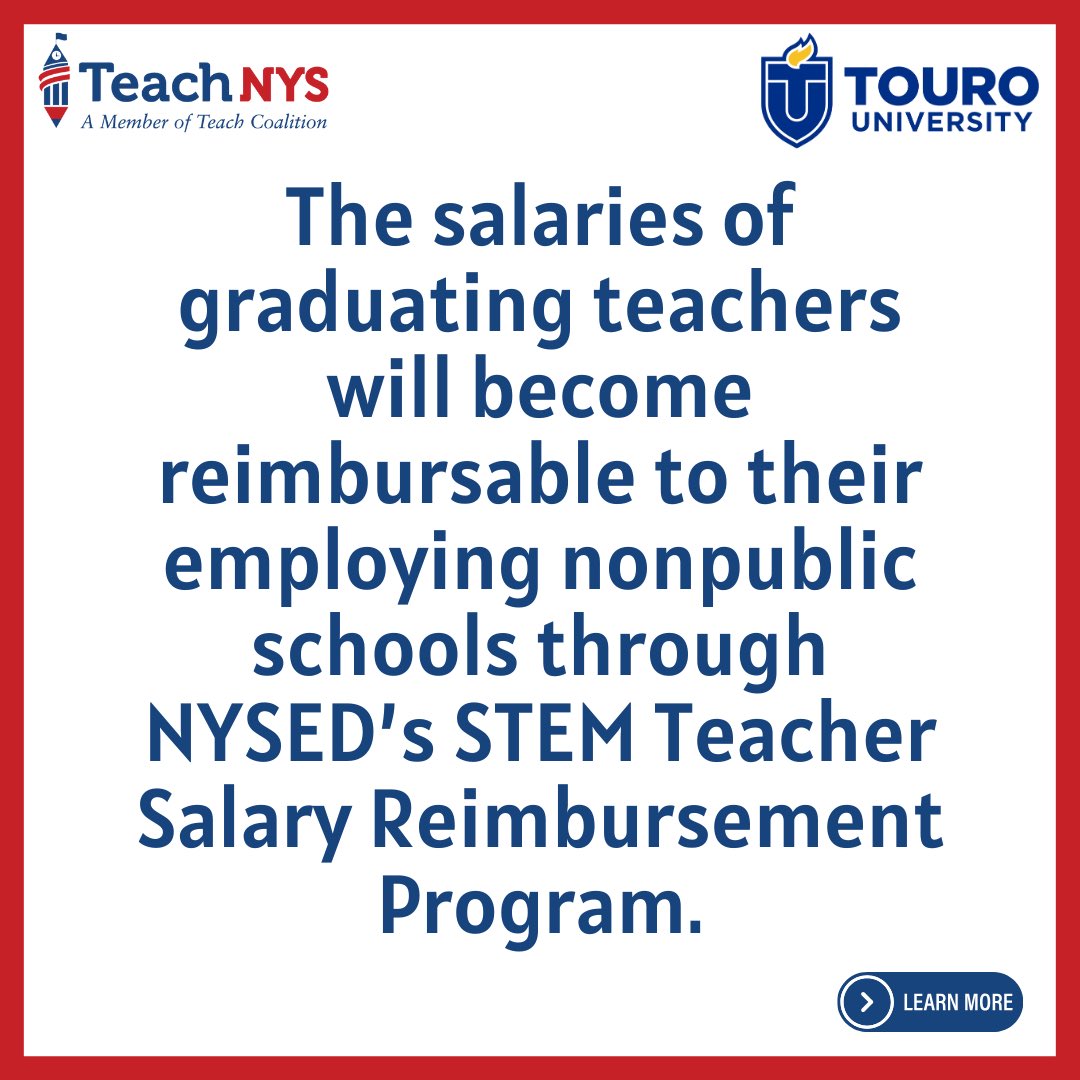 TeachCoalition_'s tweet image. Exciting news as we step into April, #MathAwarenessMonth! @TeachNYS has forged an incredible partnership with @WeAreTouro… Together, we’re investing in the future of education and our children’s ability to navigate the world with STEM as their compass. #TeachCoalition #STEM