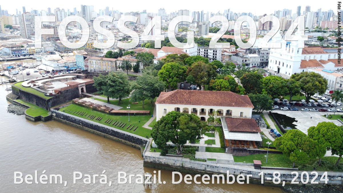 FOSS4G 2024 Belém, Pará, Brazil. December 01 - 08, 2024. #foss4g #osgeo #qgis #geoserver #geonode #mapserver #grassgis #sagagis #postgis #rspatial