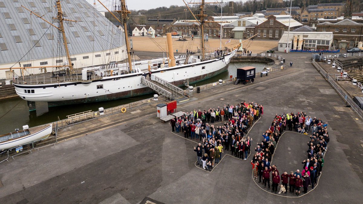 As part of their 40th anniversary of the formation of the award-winning charity, @DockyardChatham are offering a 40% special discount exclusively for local #Medway residents to visit the site in April. bit.ly/3TFKY3u