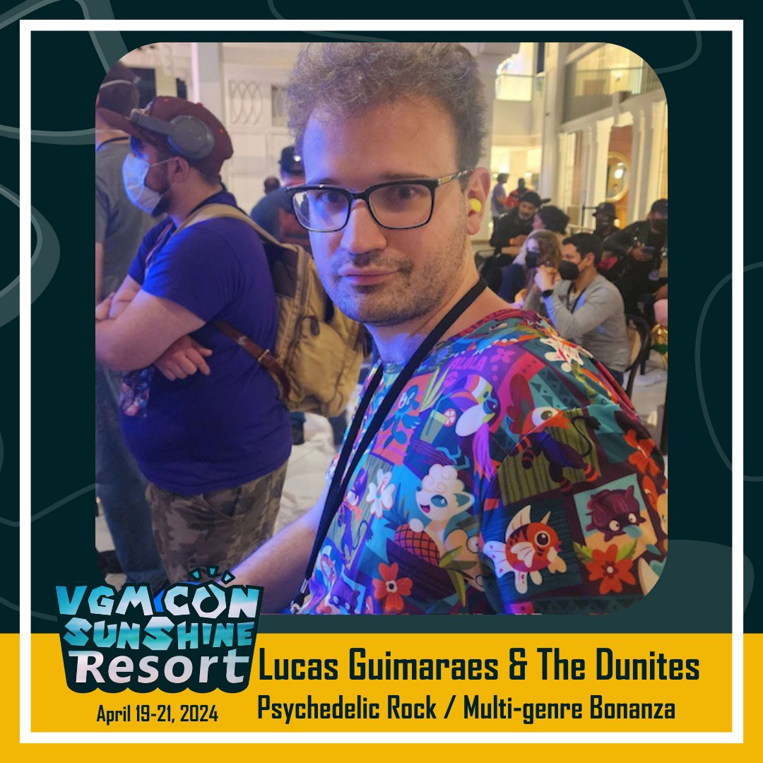 🚨VGM'ERS🚨 have you ever pulled out ALL the stops? Left it ALL on stage?🤔 Because that's what long time video game arranging vet Lucas Guimaraes (@Thirdkoopa)✍️ is doing joined by an all star musician cast💫 in this face melting performance🫠 at VGM CON 2024: Sunshine Resort🏖️
