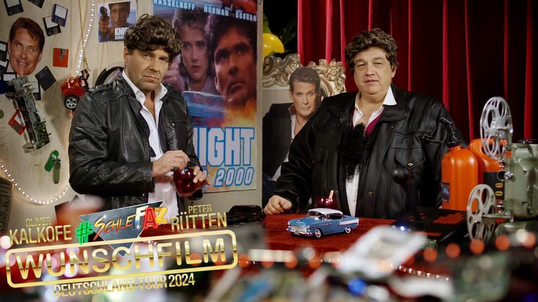 One morning in June, some twenty years ago I was born a rich man's son......🎶 Die #Hasselhoff Twins @twitkalk und @_PeterRuetten_ auf großer #SchleFaZ - DEUTSCHLAND -Tour 2024 🇩🇪 Deine #Tickets ➡️ buff.ly/46E3Hkl @NITRO @d2mberlin #SchleFaZbeiNitro