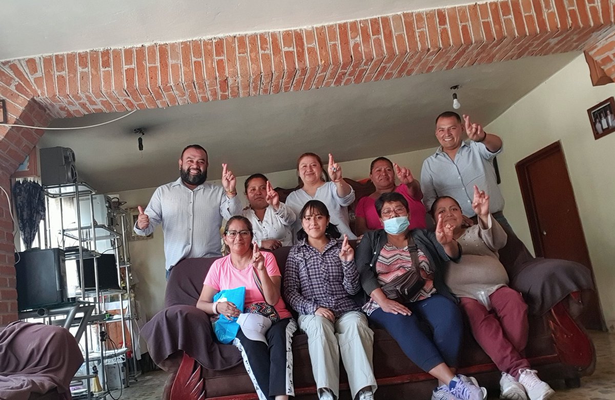 Gracias a nuestras amigas lideres de #Atenco 
Con gusto  llevamos el mensaje de nuestra presienta del <a href="/PRI_EDOMEX/">PRI Estado de México</a>  <a href="/AnaLiliaHerrera/">Ana Lilia Herrera</a> 
#CadaVezSomosMasPRI
#vePorMas