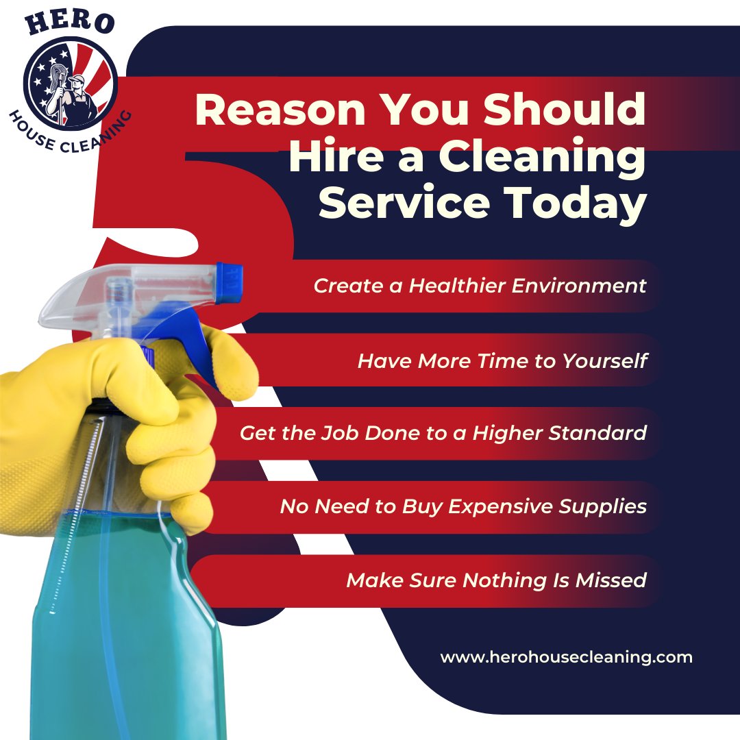 We provide numerous benefits that make it worth the investment. #HeroHouseCleaning #BookNow

#residentialcleaning #professionalcleaning #commercialcleaning #knoxvillecleaning #cabincleaning #housecleaningservice #knoxvilleclean #cleaning