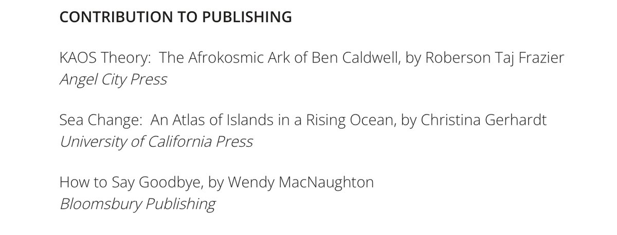 WHOA. How to Say Goodbye was nominated for a California Book Award ”Contribution to Publishing.” So moved by the reception to this little project of love, and humbled to share the nomination with brilliants Roberson Taz Frazier of USC &Christina Gerhardt of UC Berkeley. I bow.