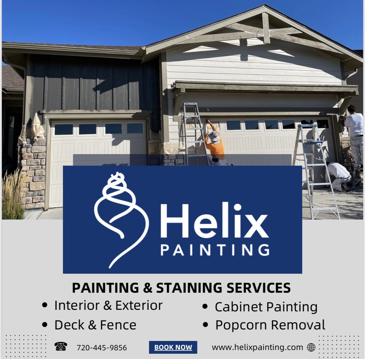 Rebel Nation! Contact Helix Painting, one of our Gold Sponsors for the ‘24 season, for all of your painting and staining projects!

#DDRR #WeBall