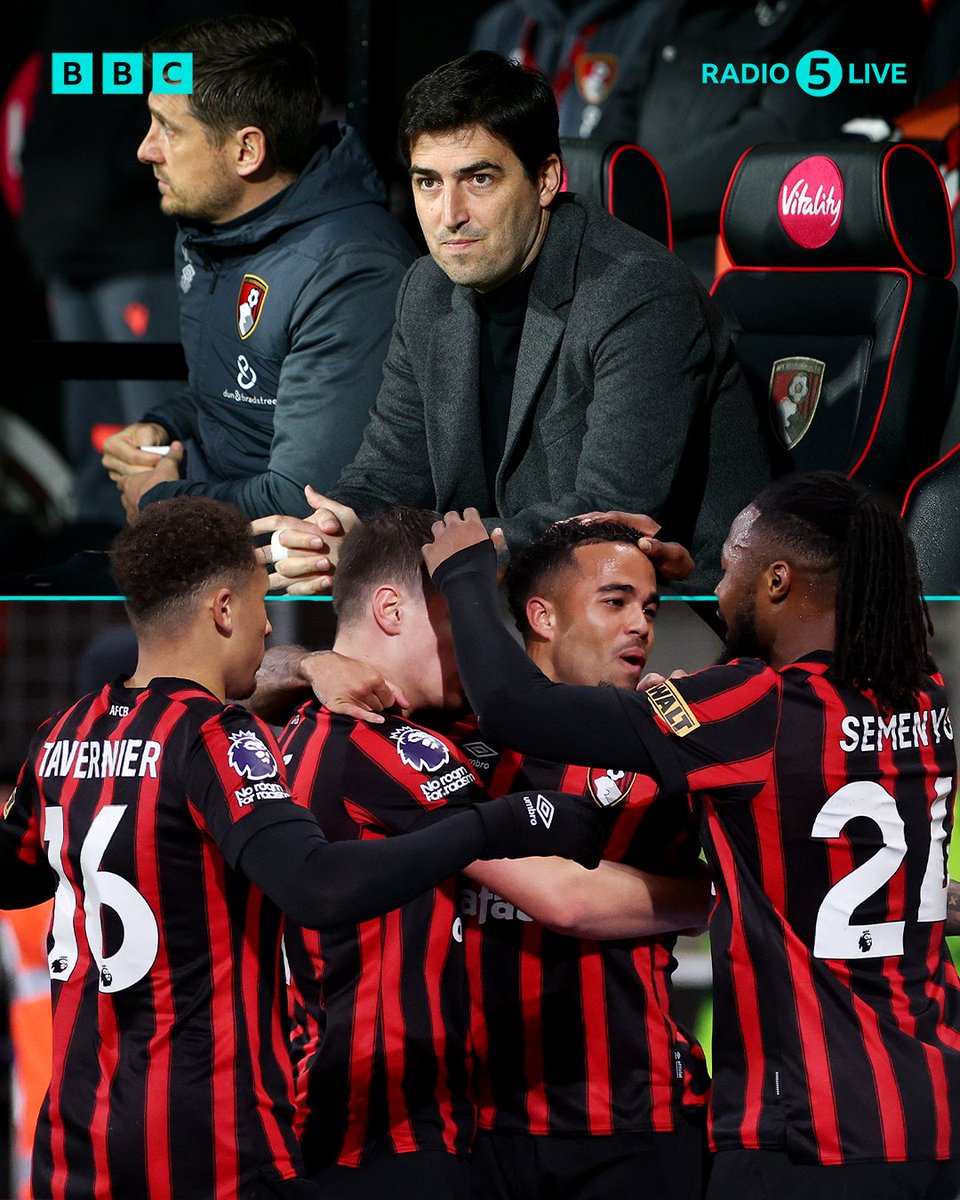 Over the past 21 Premier League matches, Bournemouth are FIFTH 🤯 What a job Iraola has done! 🍒 📲 bbc.co.uk/5live #BBCFootball