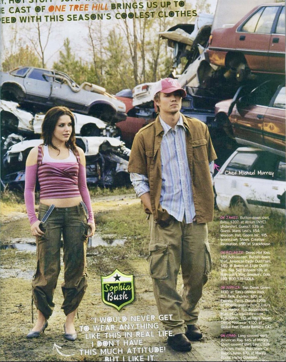 Teen People magazine, 2004.