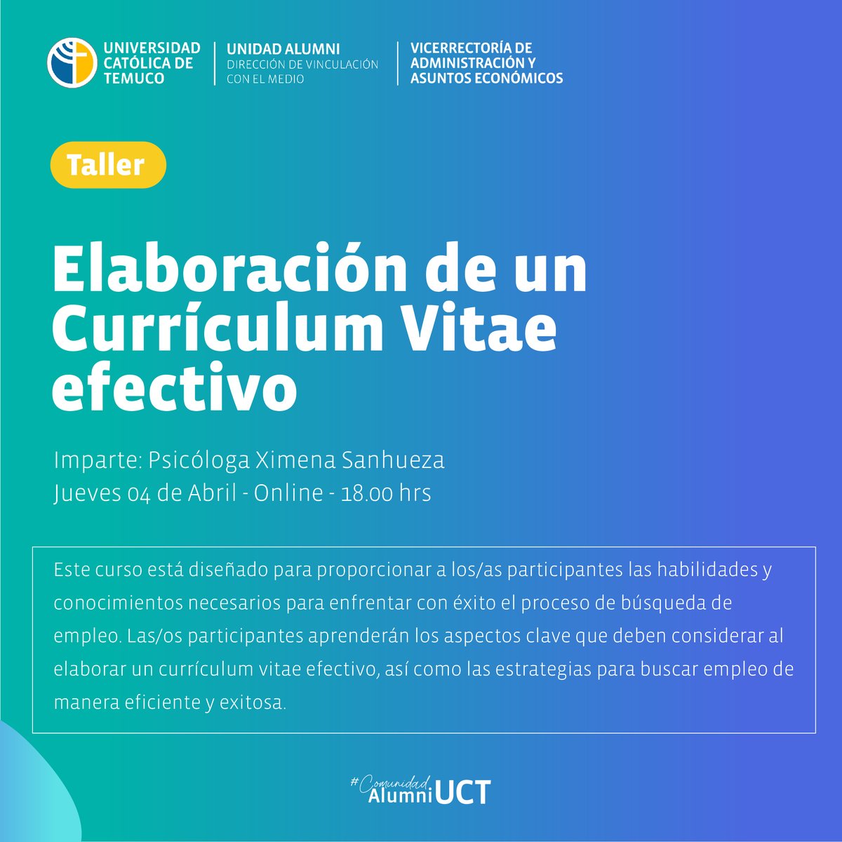 UC Temuco tweet media