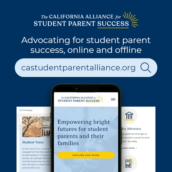 Last year, @CalCompetes & @EdTrustWest joined forces to create The California Alliance for Student Parent Success. Now, there’s an online hub for all their advocacy efforts, resources, and events. Visit castudentparentalliance.org today & discover ways to join the movement.