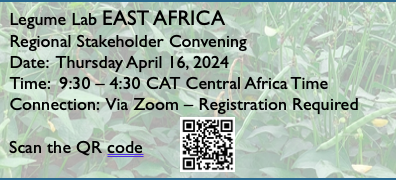 @LegumeLab and @ICED_THINKTANK are calling all Legume Value Chain actors in EAST AFRICA! This event is just 5 days away – register today msu.zoom.us/meeting/regist…