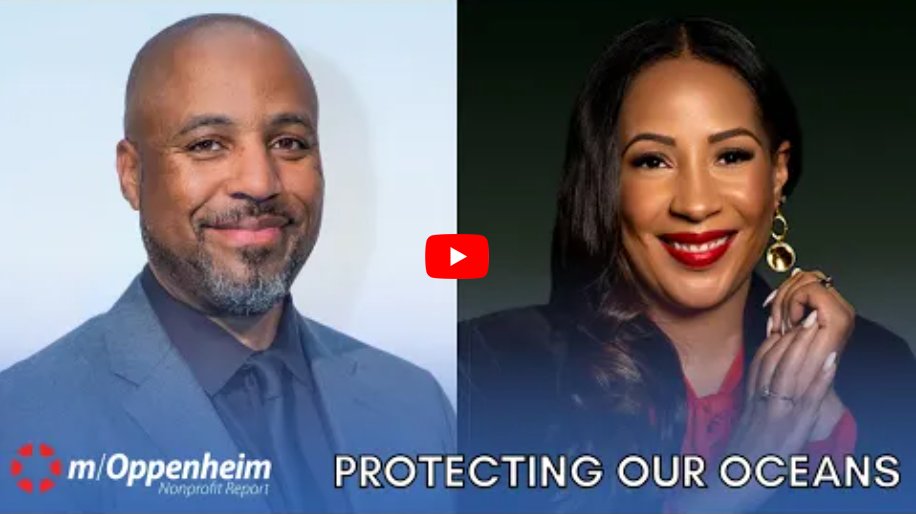 Check out the latest @mOppenheimORG #NonprofitReport episode about Protecting Our Ocean, featuring @marinesanctuary President & CEO @JoelRJohnson and @greenpeaceusa Executive Director @Ebony_4_Justice! Watch now: ow.ly/2yJJ50R70Eq