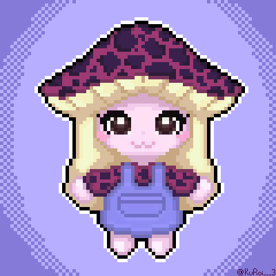 Kuroi___3's tweet photo. #Fanarts de @dananarts que no habia podido subir Pt.1
Estas son GameDana y DanaFungi 
Ya que tome el traje base como... base, la mayor parte del trabajo fue recolorear.
#Pixelart #artwork #recolor(?) #rkgk #digitalart #Danatrajes https://t.co/YcMzEcHTBb