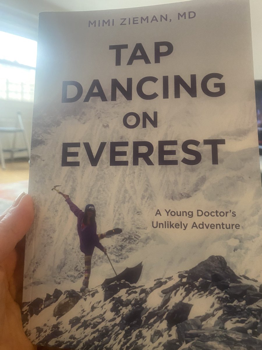 I’ve read countless books on climbing Everest but never by someone I knew! I can’t wait to dive in. Happy book publishing day to <a href="/mimiziemanmd/">mimi zieman, md</a> #tapdancingoneverest