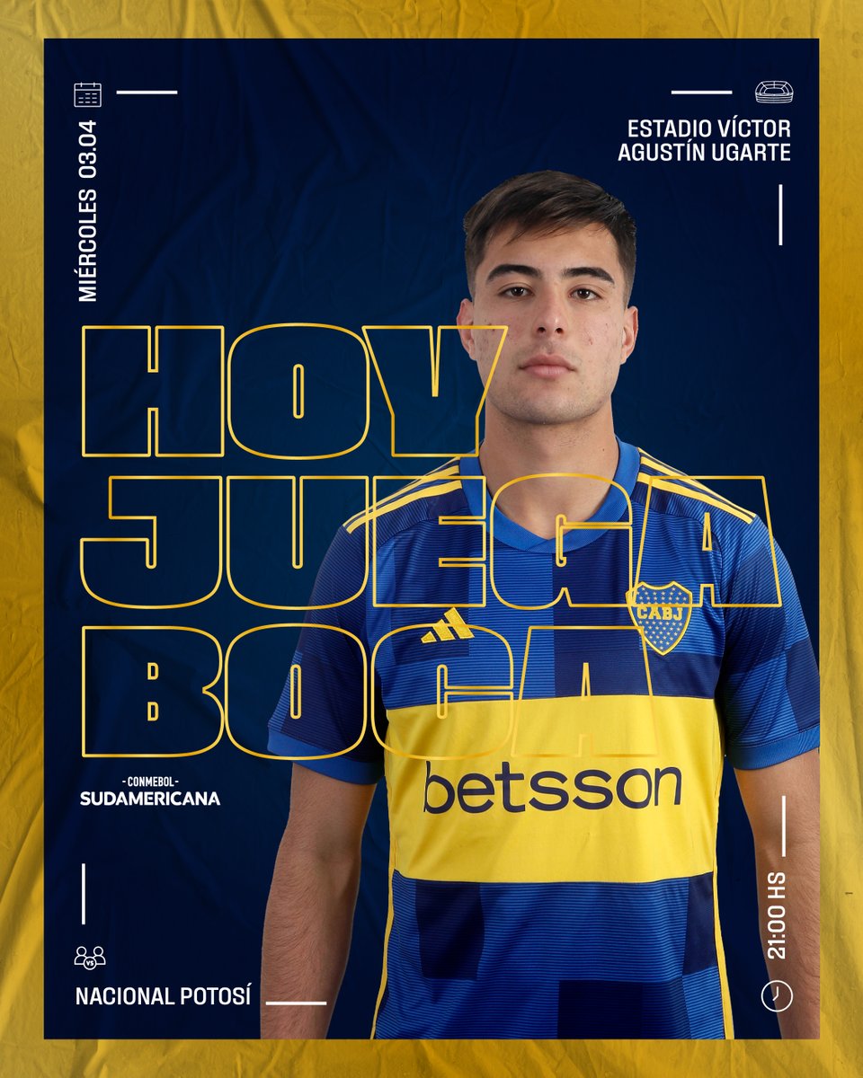 ¡𝗛𝗢𝗬 𝗝𝗨𝗘𝗚𝗔 #𝗕𝗢𝗖𝗔! ⚽💙💛💙