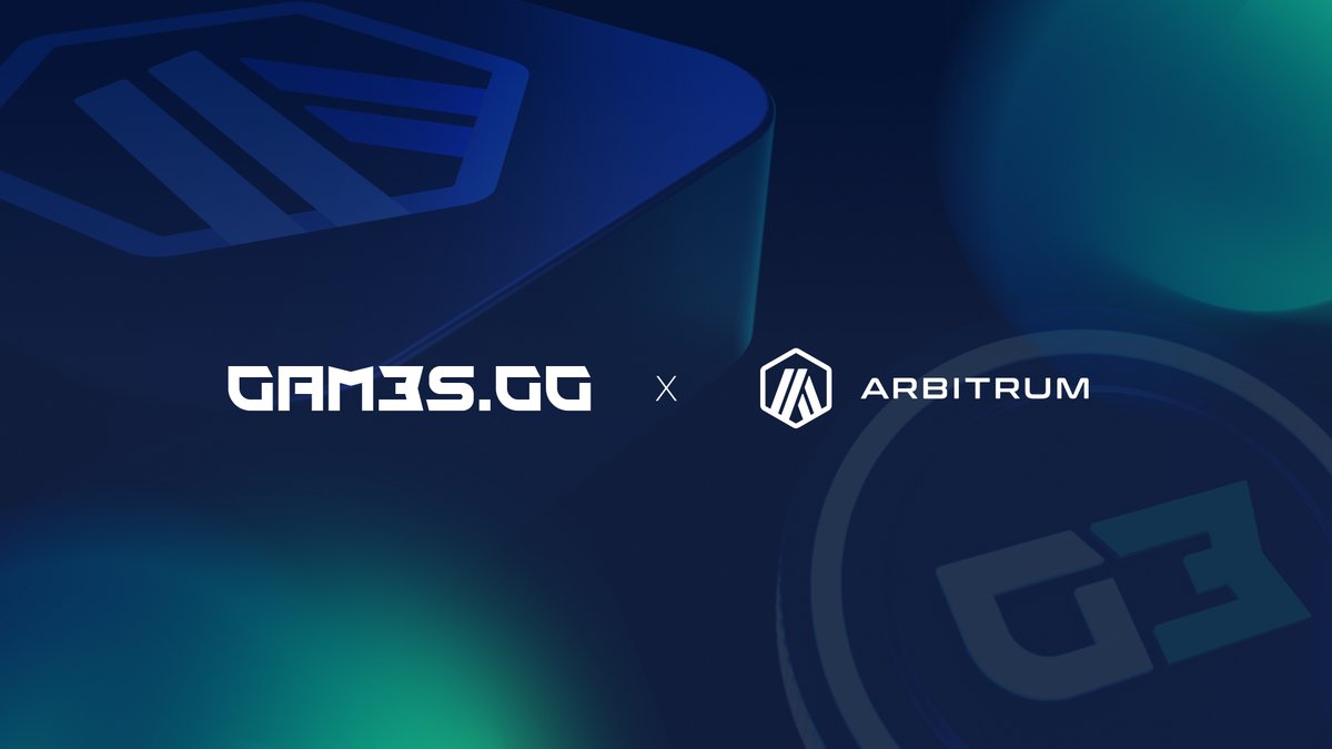 We’re excited to announce @arbitrum as the first chain integration for G3. Own your progress, get early access, trade collectibles and level up your gaming experience on the blockchain.