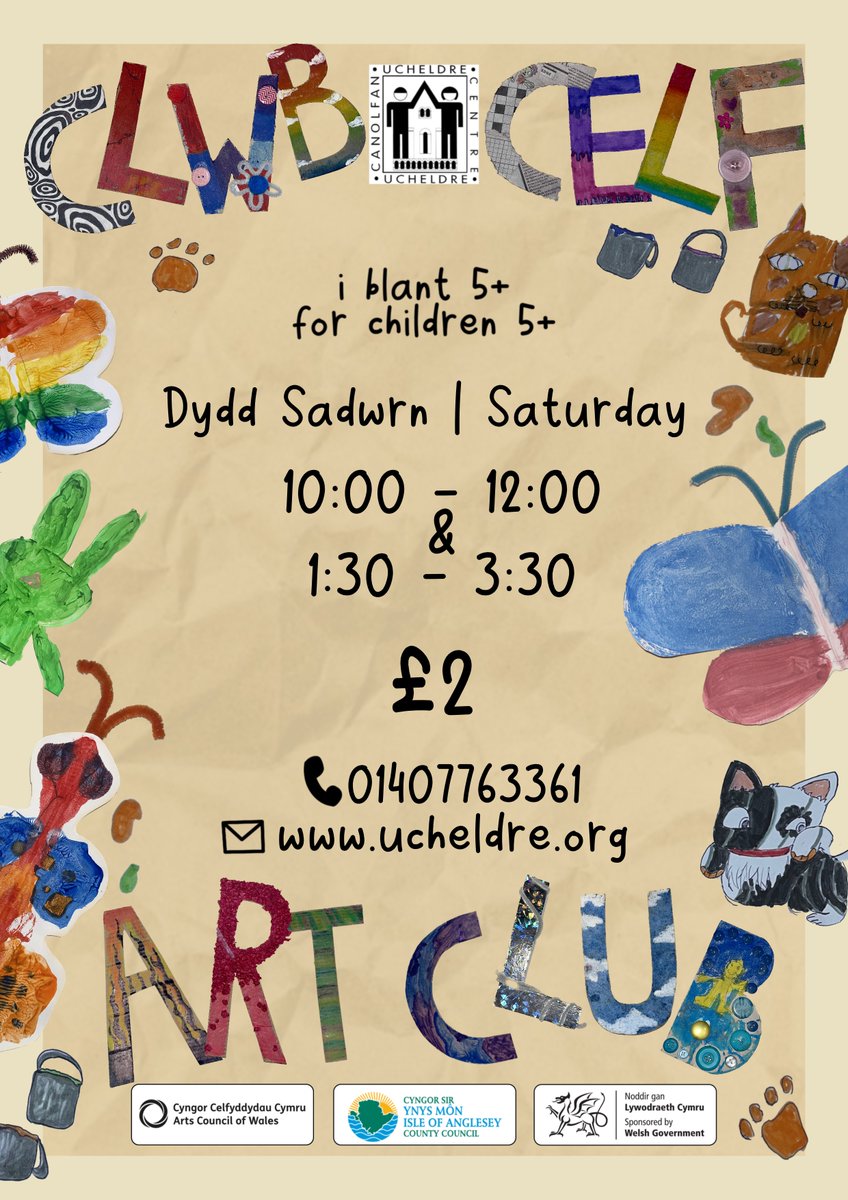 #ClwbCelf #ArtClub #DyddSadwrn #Saturday