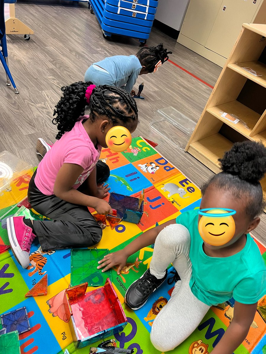 tinacruickshank's tweet photo. So much fun happening in Ms. Teeter’s classroom during centers today. I went to the zoo, built a house and did a puzzle! Play makes a difference friends! The social skills these students practiced were on point! @ForestLnAcademy #FLABuiltForThis #RISDPreK #RISDWeAreOne https://t.co/BRWeEPkgUu