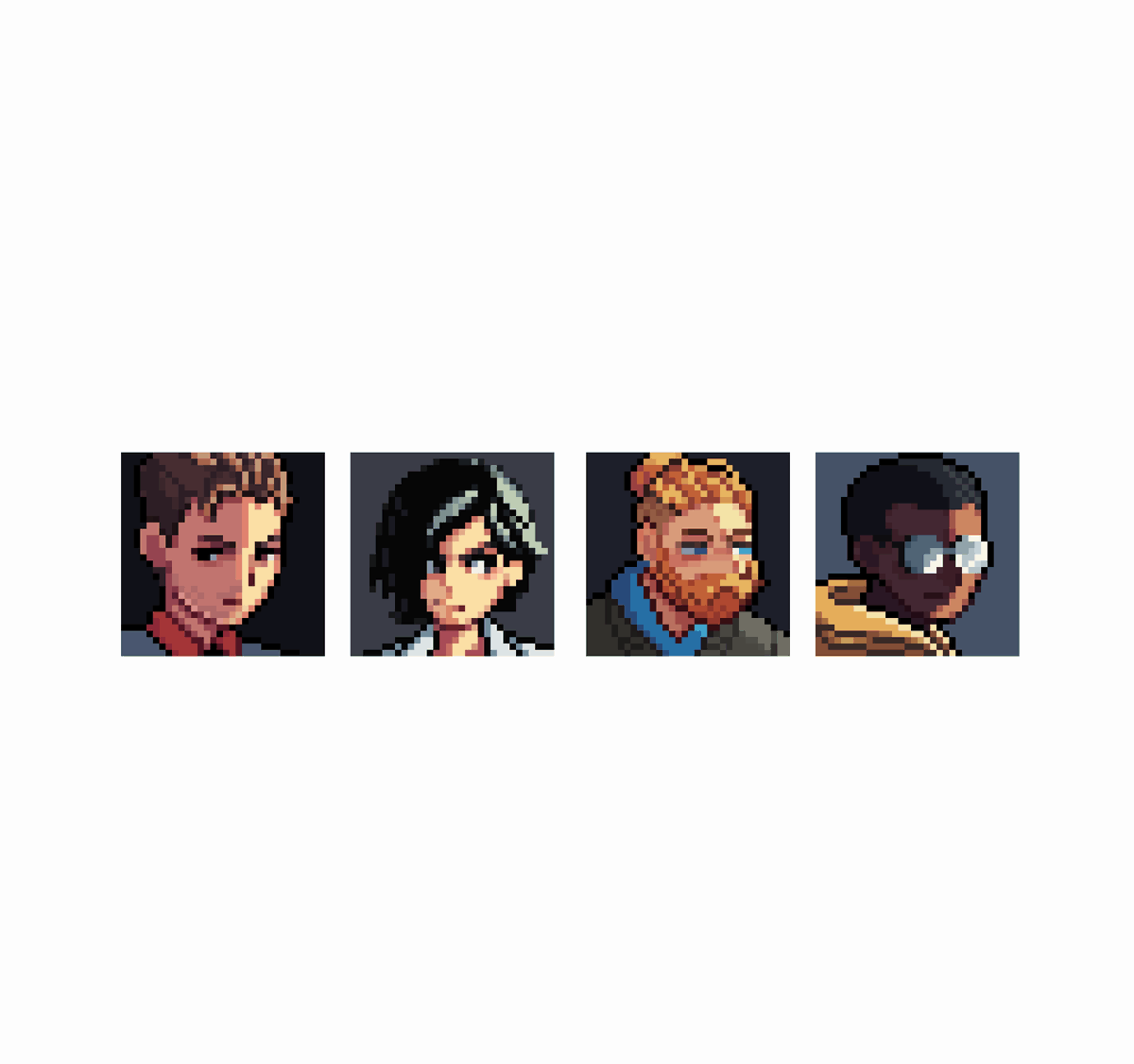 fiz icons de Ordem paranormal em pixel art todos sao livres para uso  personagem de dominio do Cellbit. #pixelart #ドット絵, image size:1200x1126
