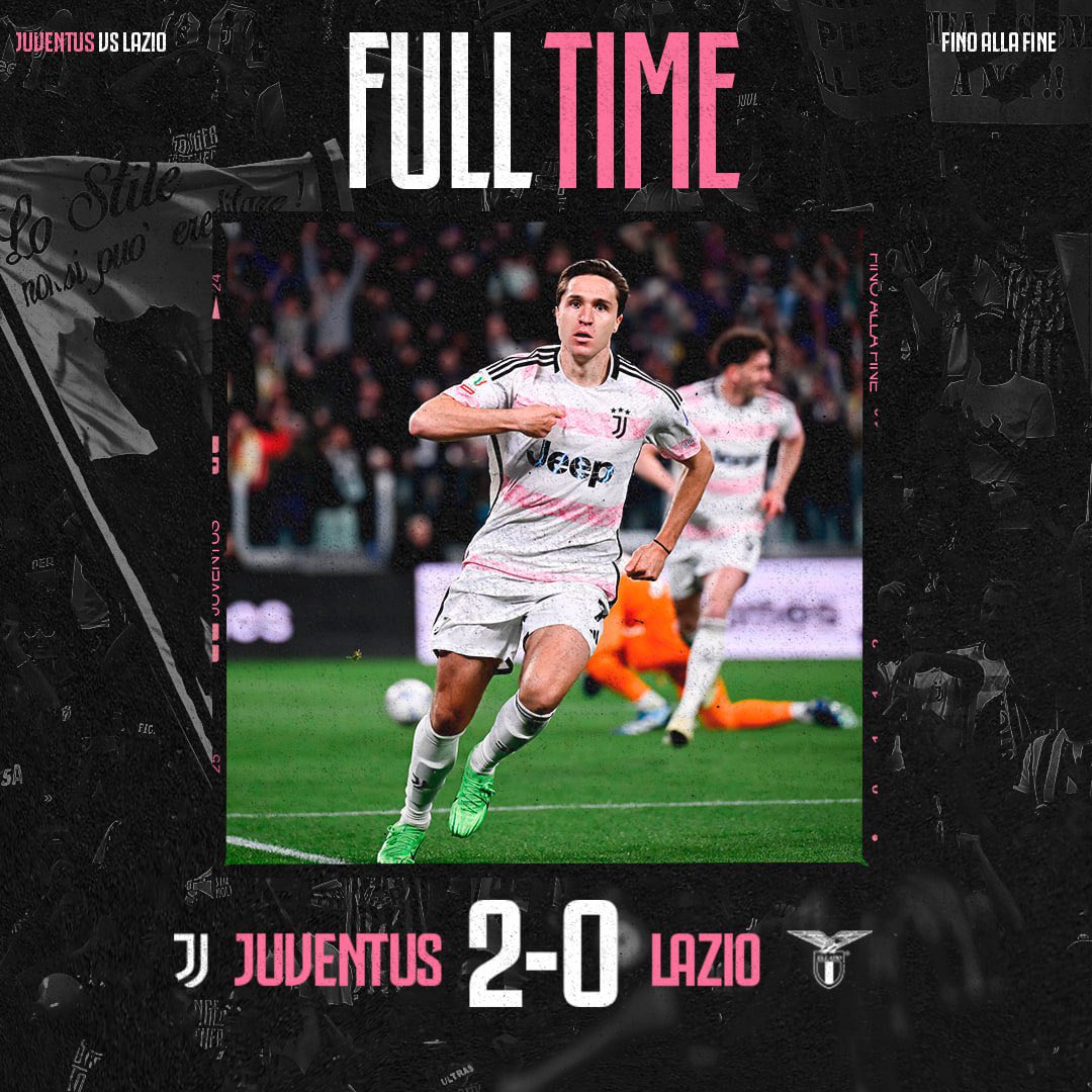 juventusfcid's tweet photo. FT | ⌛️| Kembali ke jalur kemenangan 😍

#JuveLazio

#CoppaItaliaFrecciarossa https://t.co/f884IAh1eQ
