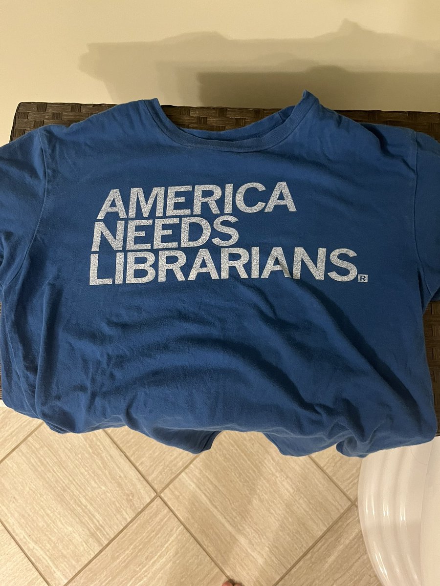 April is School Library Month! I’m going to attempt to wear a book themed shirt everyday this month to school with no repeats. Days 1&2 ✅ #schoollibrarymonth