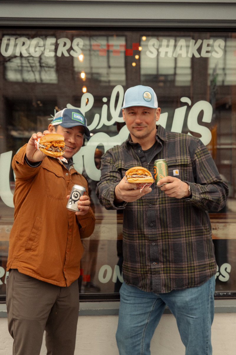 Lil Woody's (@lilwoodys) on Twitter photo #lilwoodysburgeroftheweek: <a href="/GeorgetownBeer/">Georgetown Brewing</a> burger!
¼ lb. Grass-Fed Beef Patty
Kimchi
Sautéed Mushrooms
<a href="/Beechers_Cheese/">Beecher's Handmade Cheese</a> Flagship
Rooster mayo
Pickled Korean yellow radish
In celebration of #NationalBeerDay! Avail thru 4/8. #lilwoodysburgeroftheweek: <a href="/GeorgetownBeer/">Georgetown Brewing</a> burger!
¼ lb. Grass-Fed Beef Patty
Kimchi
Sautéed Mushrooms
<a href="/Beechers_Cheese/">Beecher's Handmade Cheese</a> Flagship
Rooster mayo
Pickled Korean yellow radish
In celebration of #NationalBeerDay! Avail thru 4/8.