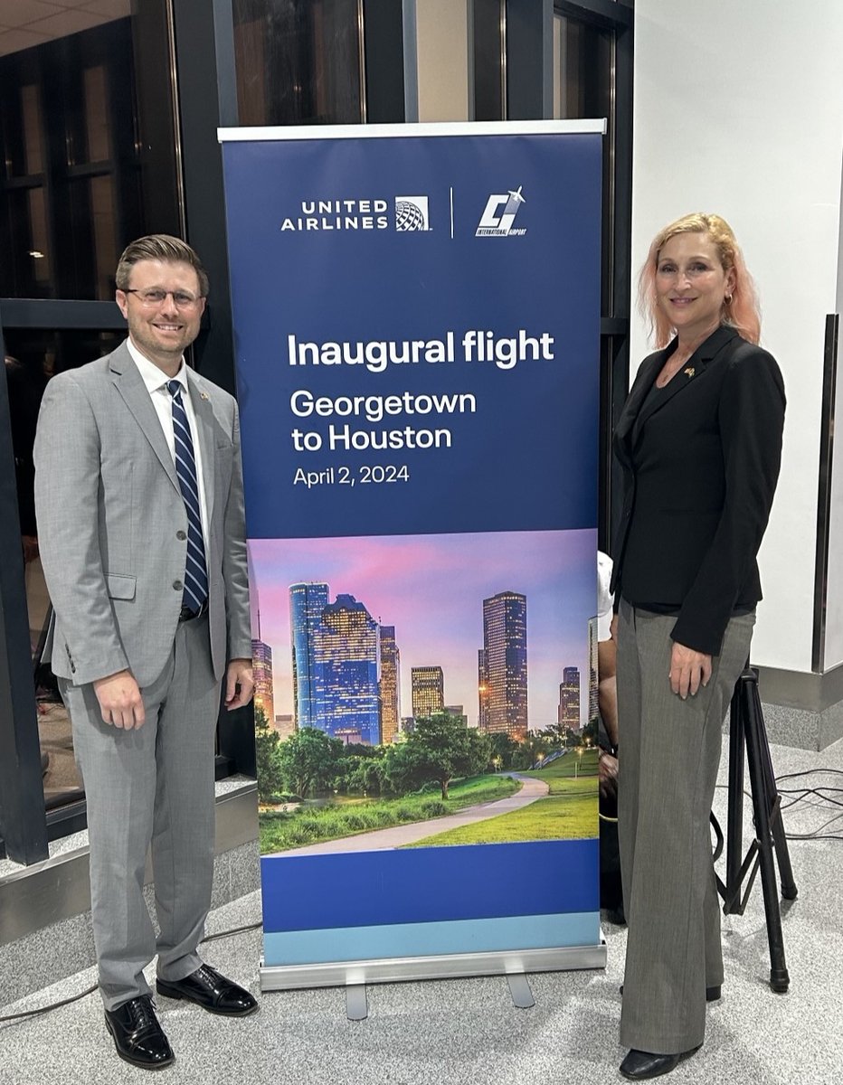 “United Airlines’ new flight to Guyana sends a clear and exciting message that our countries’ commercial ties are deepening. This new route unlocks a new destination for travelers, and it connects me closer to my hometown!” – Ambassador Theriot