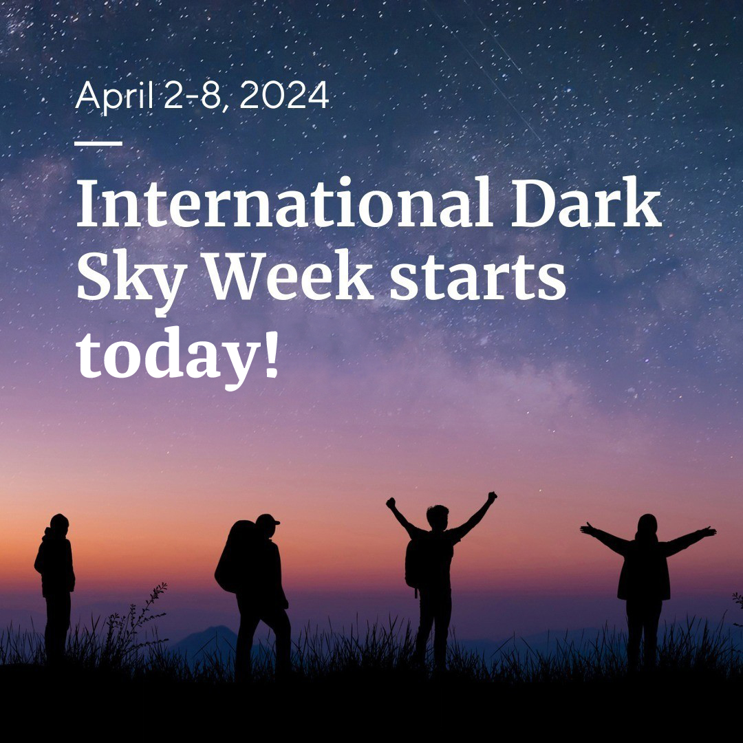 Happy International Dark Sky Week!

#DarkSkyWeek #DiscoverTheNight