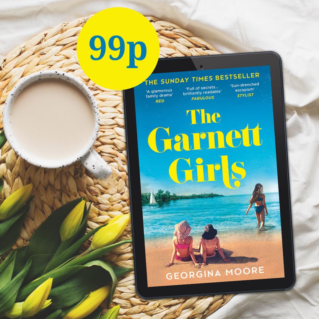 Treat yourselves to #TheGarnettGirls as it is just 99p on #Kindle all through April. Please tell everyone you know ☀️💙🌊. You can buy it here: amzn.eu/d/3PGyF7W