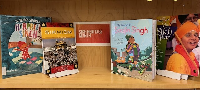 April is Sikh Heritage Month! #happysikhheritagemonth #elementaryschoollibraries #ocdsblibraries #manorparklovestoread