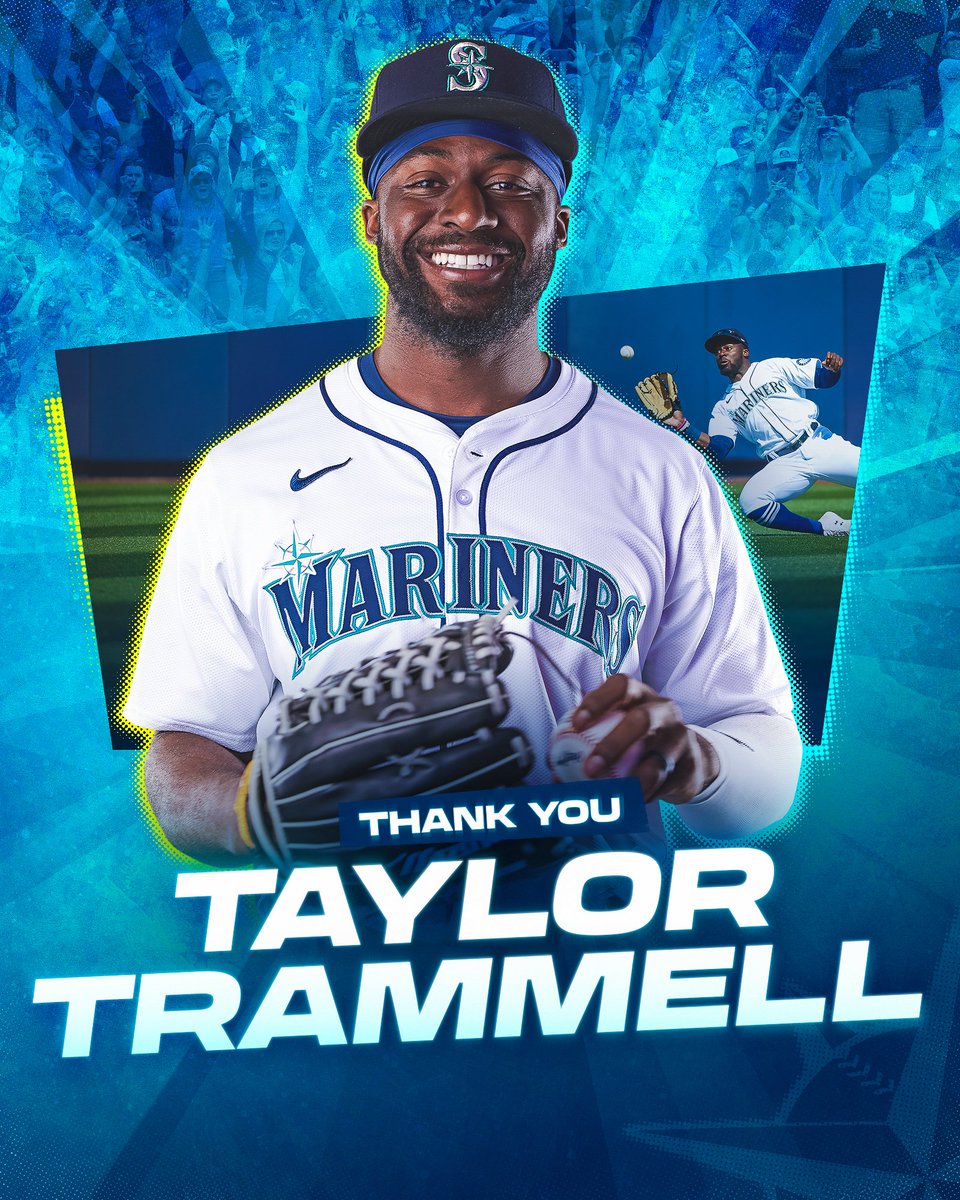 Mariners's tweet photo. Thank you, @Taytram24, for all you’ve done for our organization and community. Wishing you the very best with the Dodgers! https://t.co/Hsns68v8d4