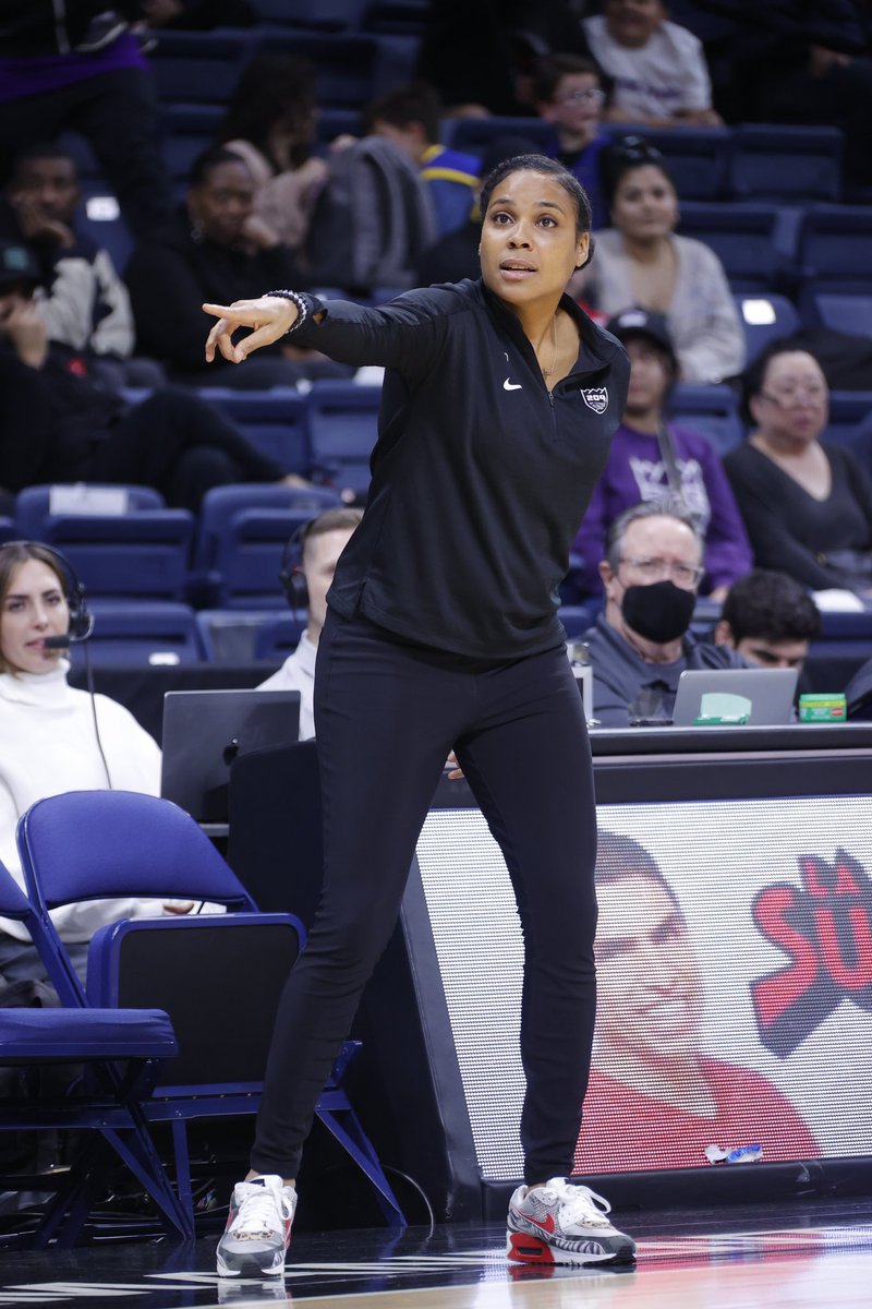 Stockton Kings coach Lindsey Harding is the G League’s Coach of the Year. In her first season, the Kings (24-10) had the league’s best record. Stockton is the Western Conference’s top playoff seed.