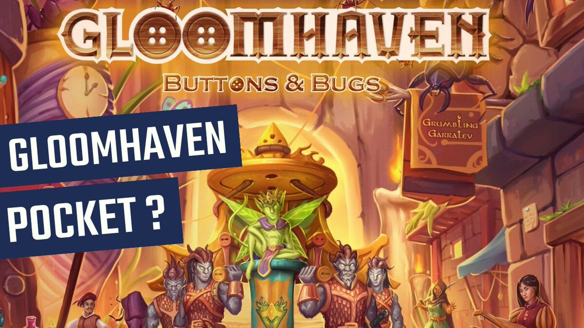 O que esperar do novíssimo lançamento mundial GLOOMHAVEN BUTTONS &amp; NUTS ? Vc confere em nosso novo vídeo no canal B&amp;B. 
youtu.be/19gYGePYe6Q?si…